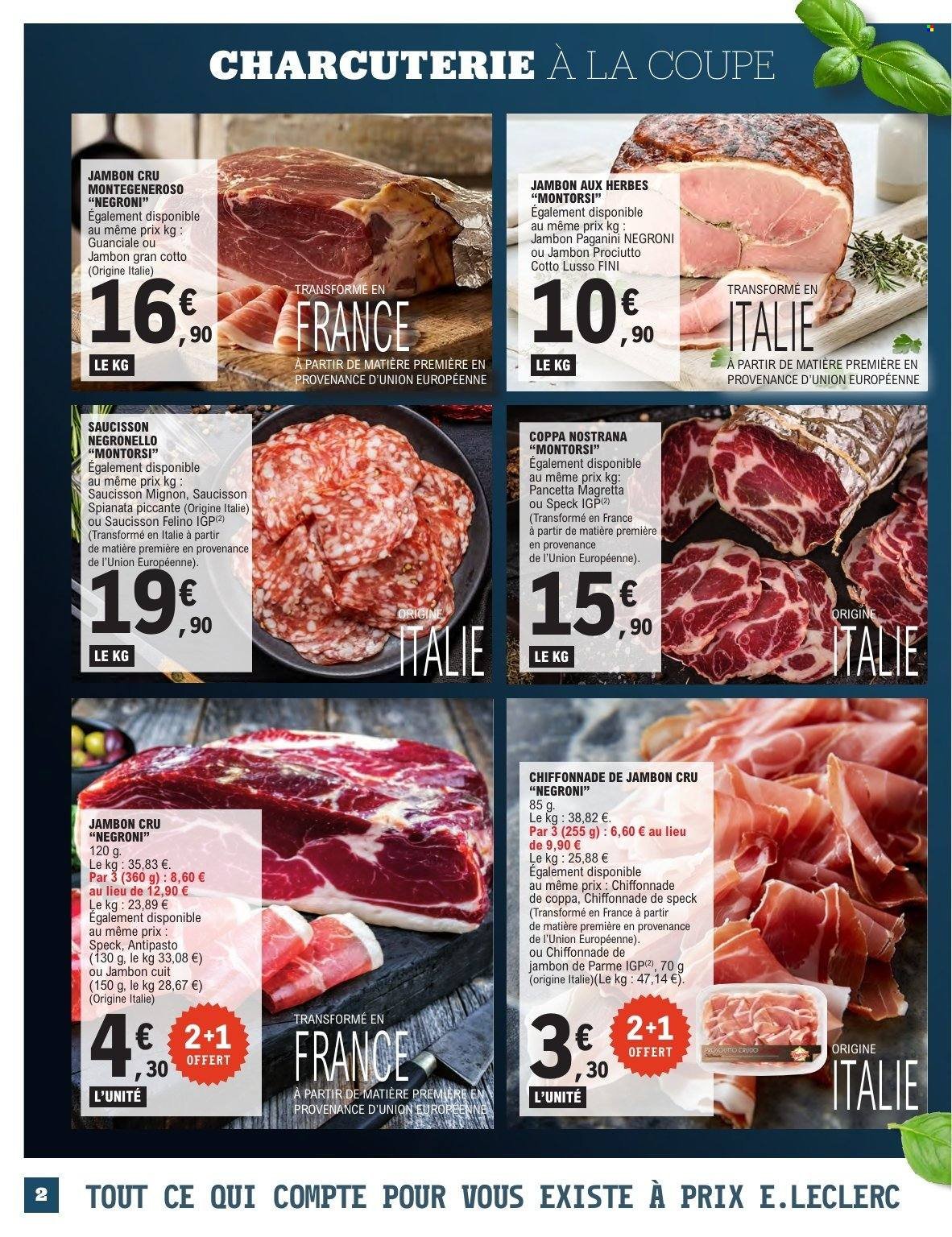 Catalogue E.LECLERC - ITALIE 100% DIGITALE