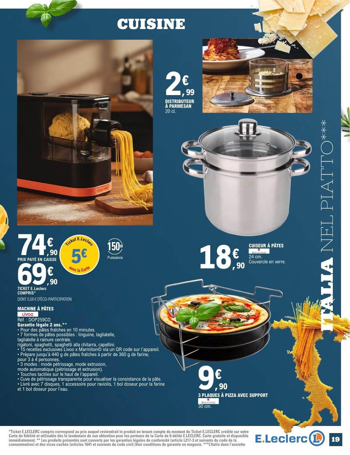 Catalogue E.LECLERC - ITALIE 100% DIGITALE