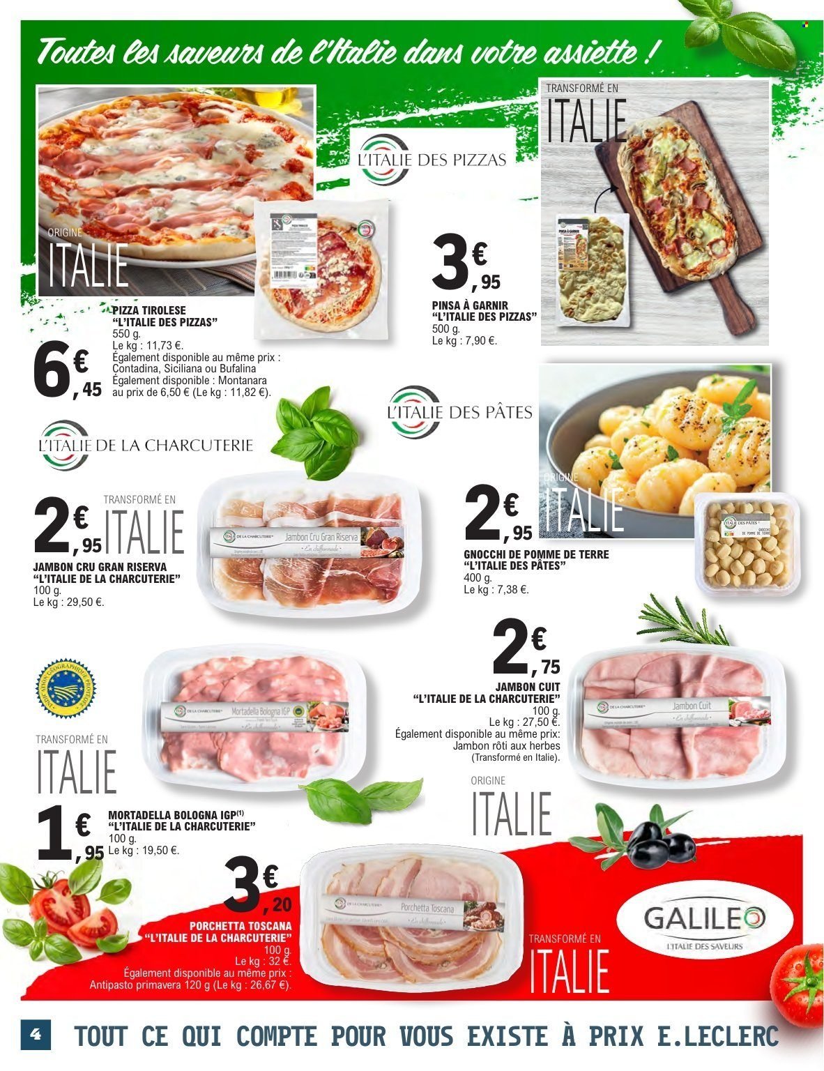 Catalogue E.LECLERC - ITALIE 100% DIGITALE
