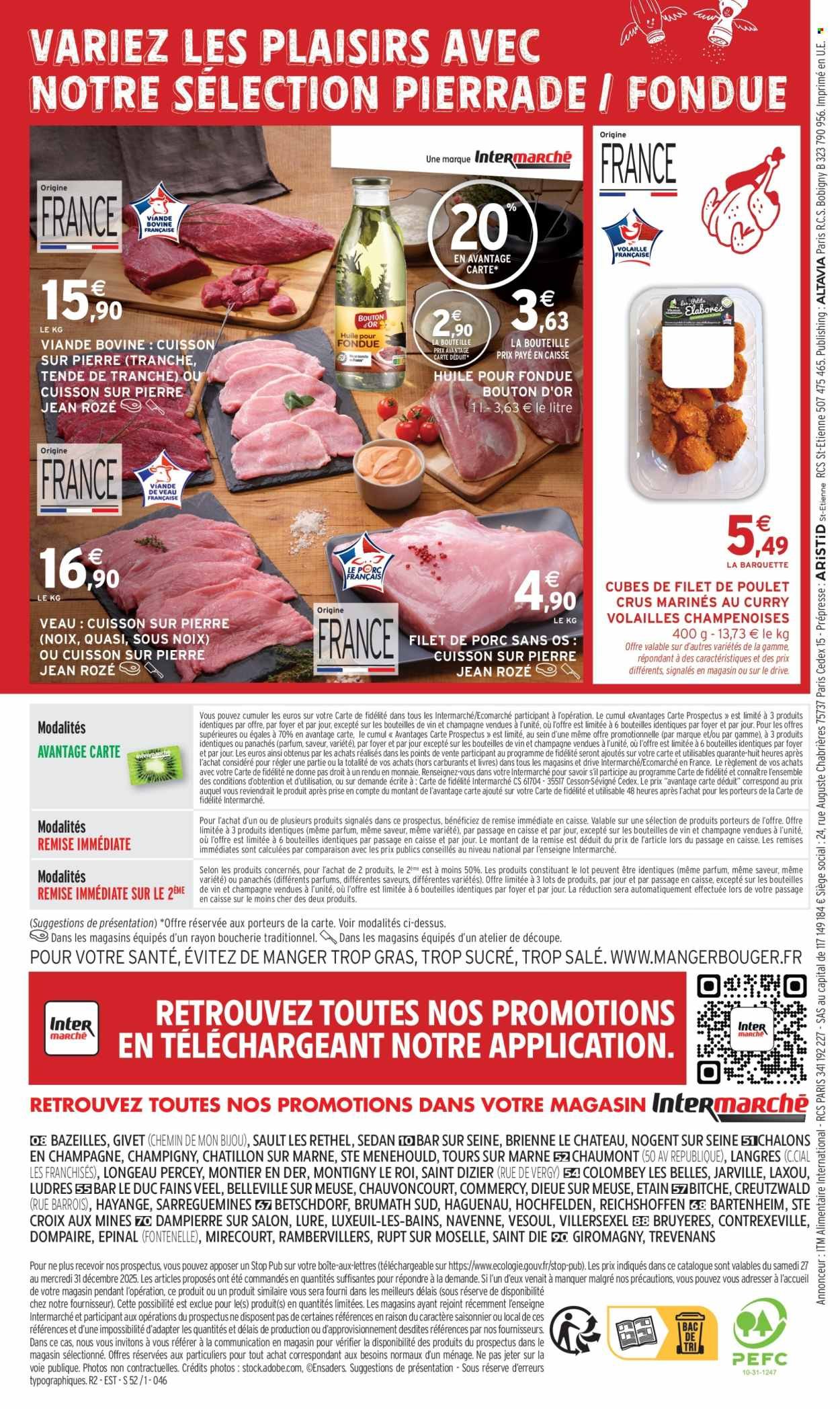 Catalogue INTERMARCHÉ - SPECIAL RACLETTE PIERRADE FONDUE (2025-12-27 - 2025-12-31)