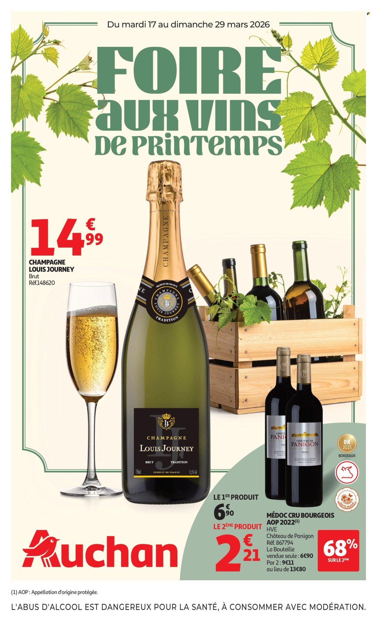 Catalogue AUCHAN - Foire aux vins hypers