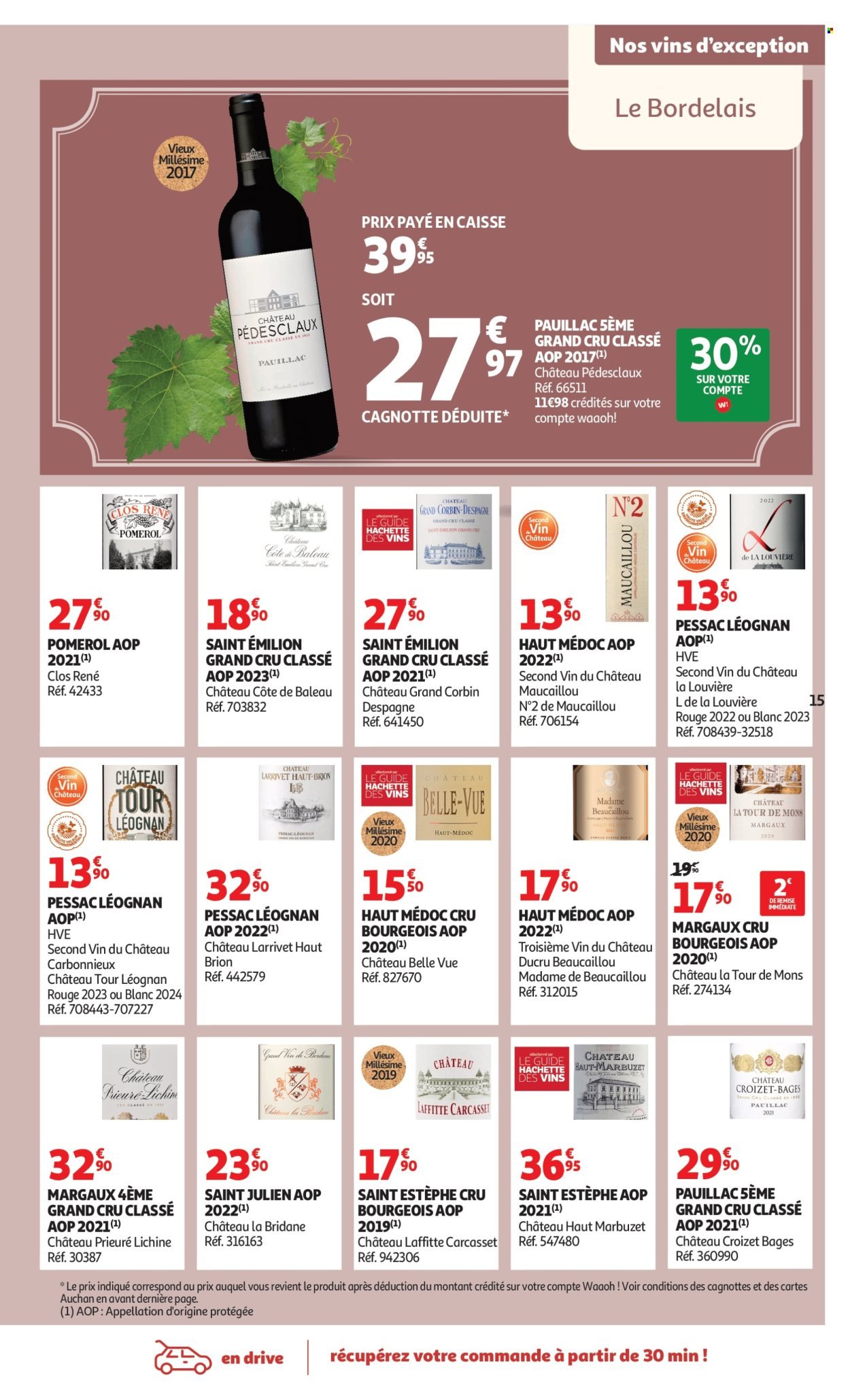 Catalogue AUCHAN - Foire aux vins hypers (2026-03-17 - 2026-03-29)