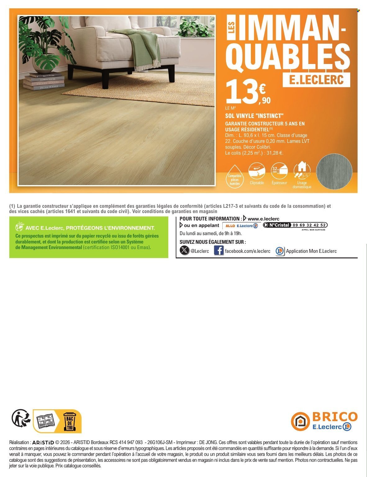 Catalogue E.LECLERC - TRAFIC BRICO