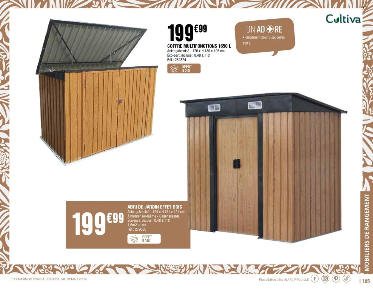 Catalogue LA FOIR'FOUILLE - Du lundi 9 mars 2026