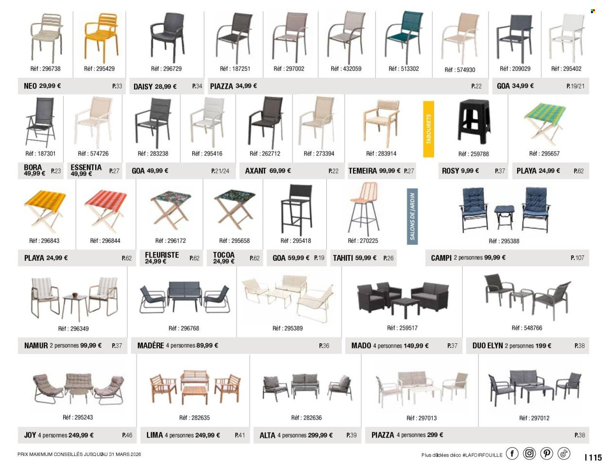 Catalogue LA FOIR'FOUILLE - Du lundi 9 mars 2026
