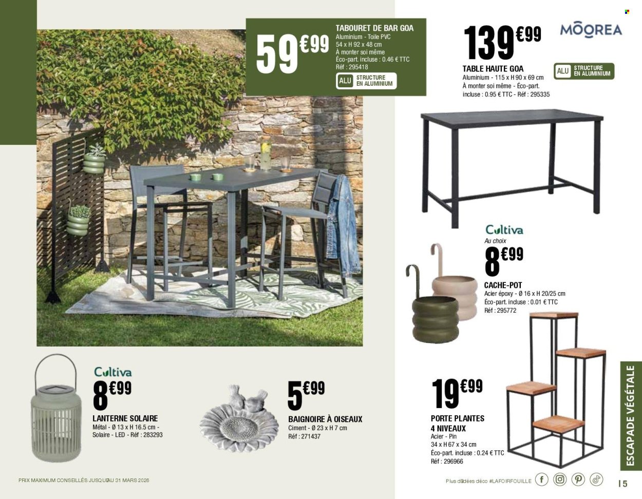 Catalogue LA FOIR'FOUILLE - Du lundi 9 mars 2026