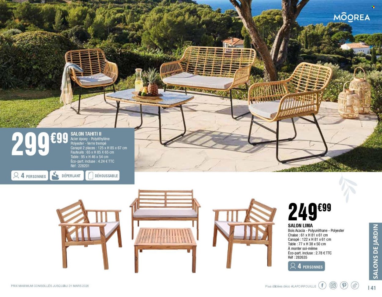 Catalogue LA FOIR'FOUILLE - Du lundi 9 mars 2026 (2026-03-09 - 2026-03-31)