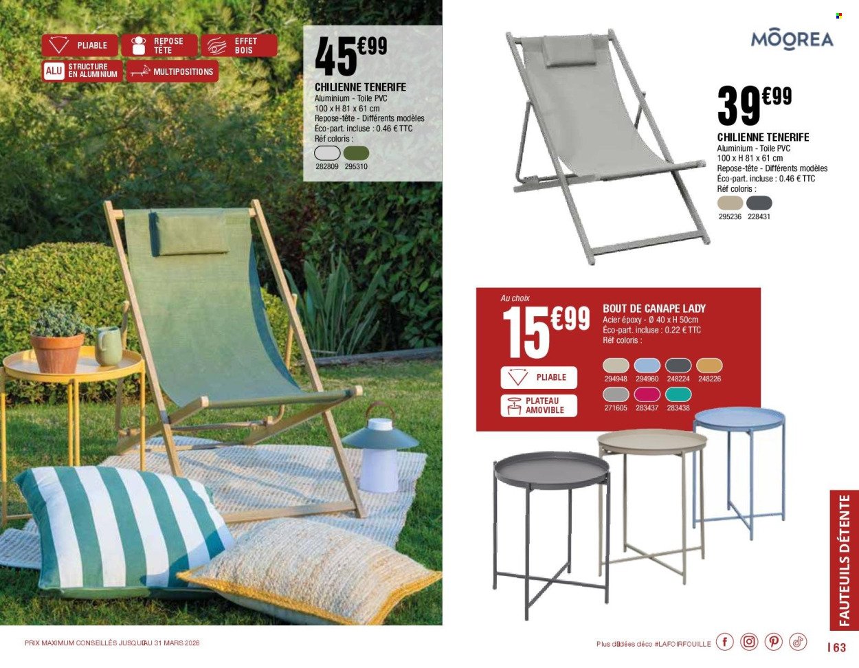 Catalogue LA FOIR'FOUILLE - Du lundi 9 mars 2026 (2026-03-09 - 2026-03-31)