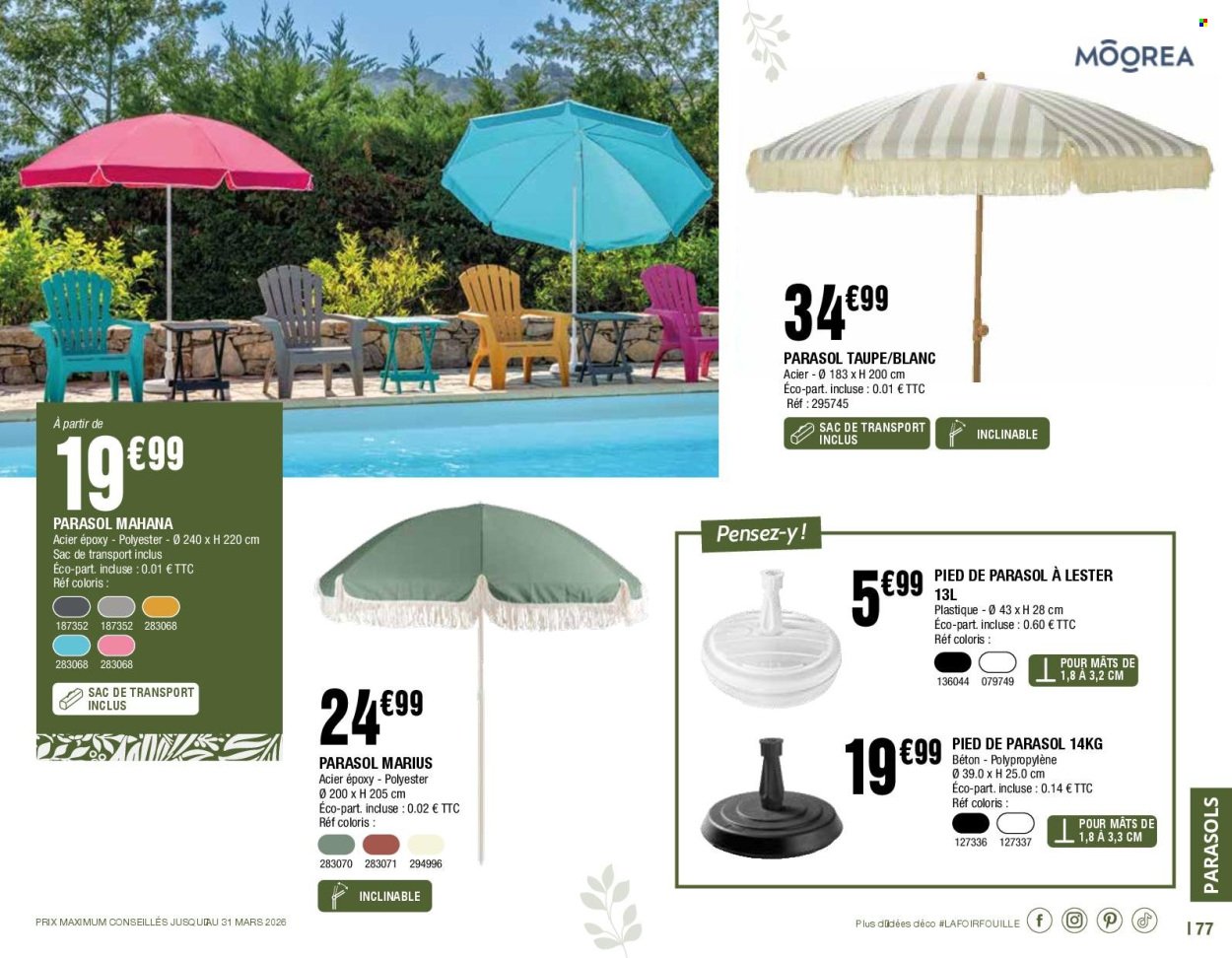 Catalogue LA FOIR'FOUILLE - Du lundi 9 mars 2026 (2026-03-09 - 2026-03-31)