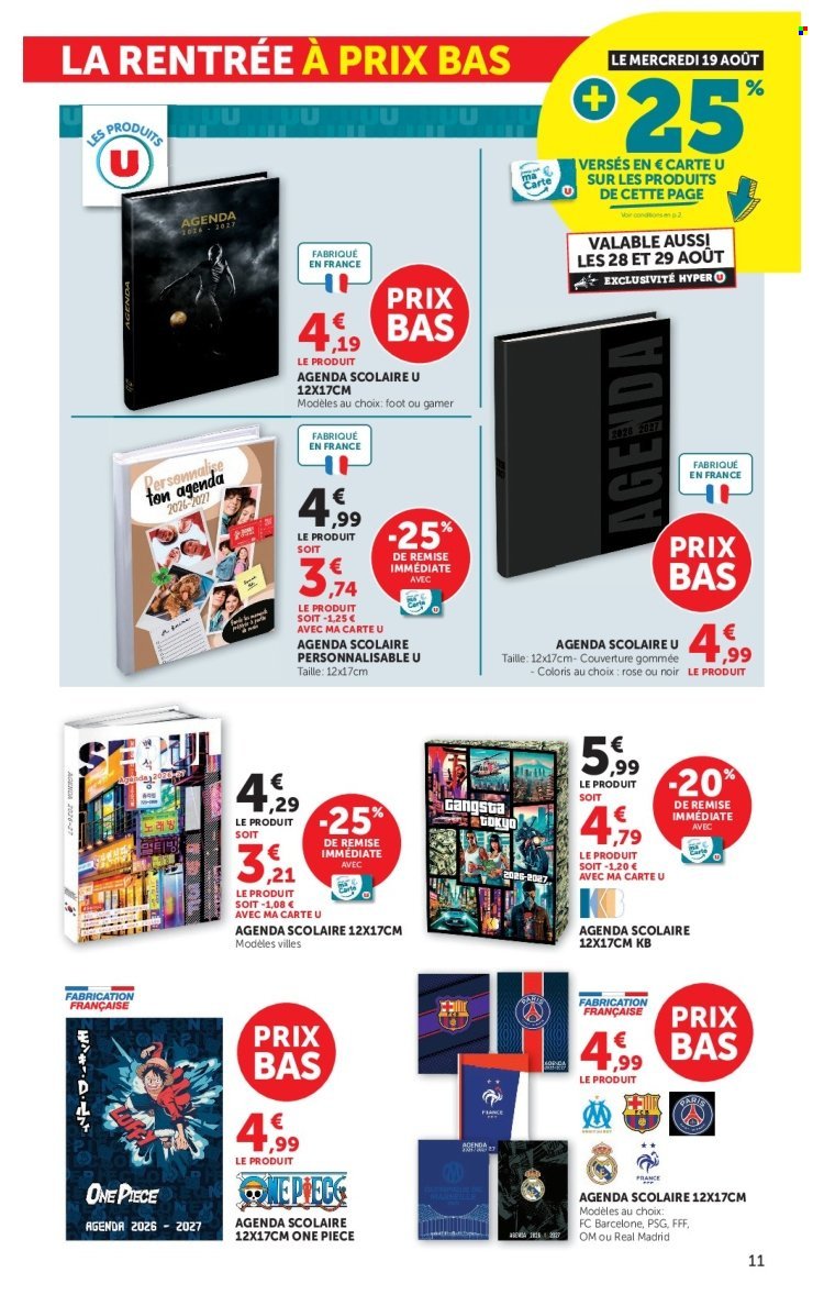 Catalogue HYPER U - La rentrée à prix bas