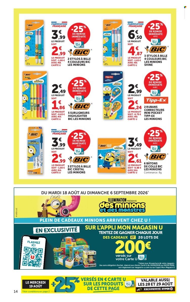 Catalogue HYPER U - La rentrée à prix bas
