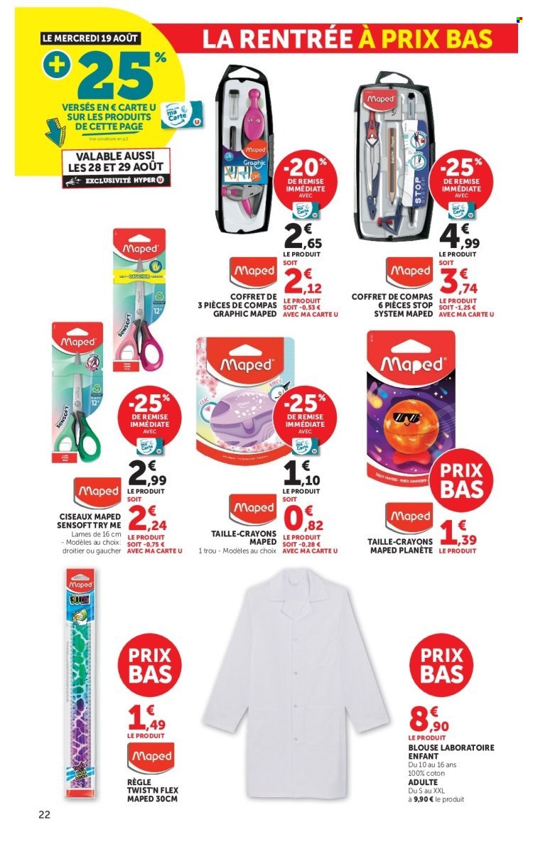 Catalogue HYPER U - La rentrée à prix bas