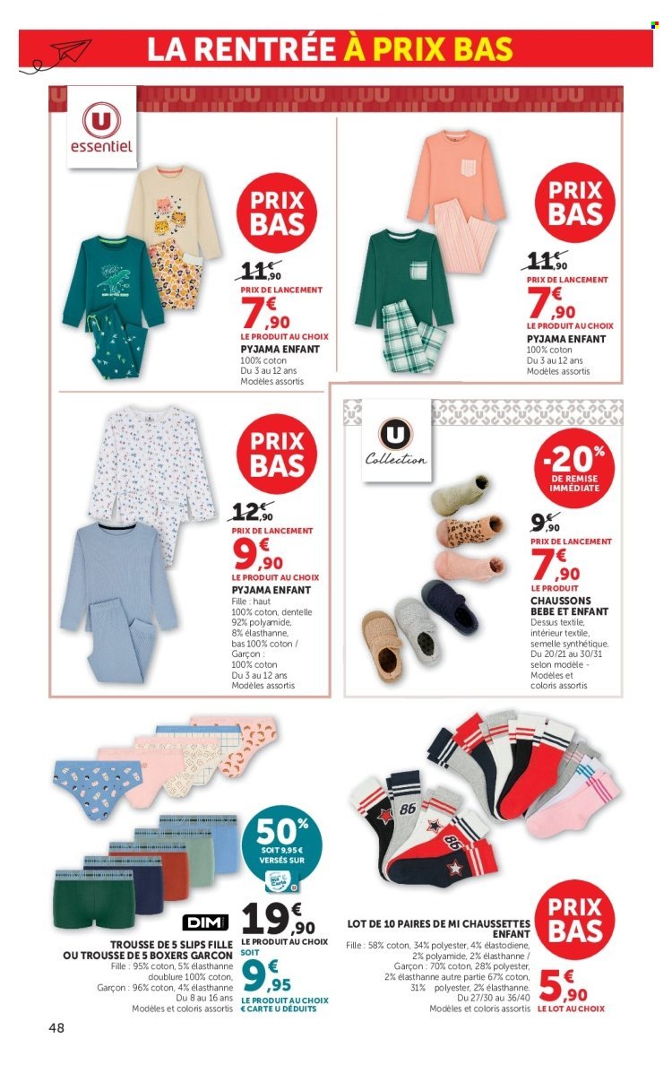 Catalogue HYPER U - La rentrée à prix bas
