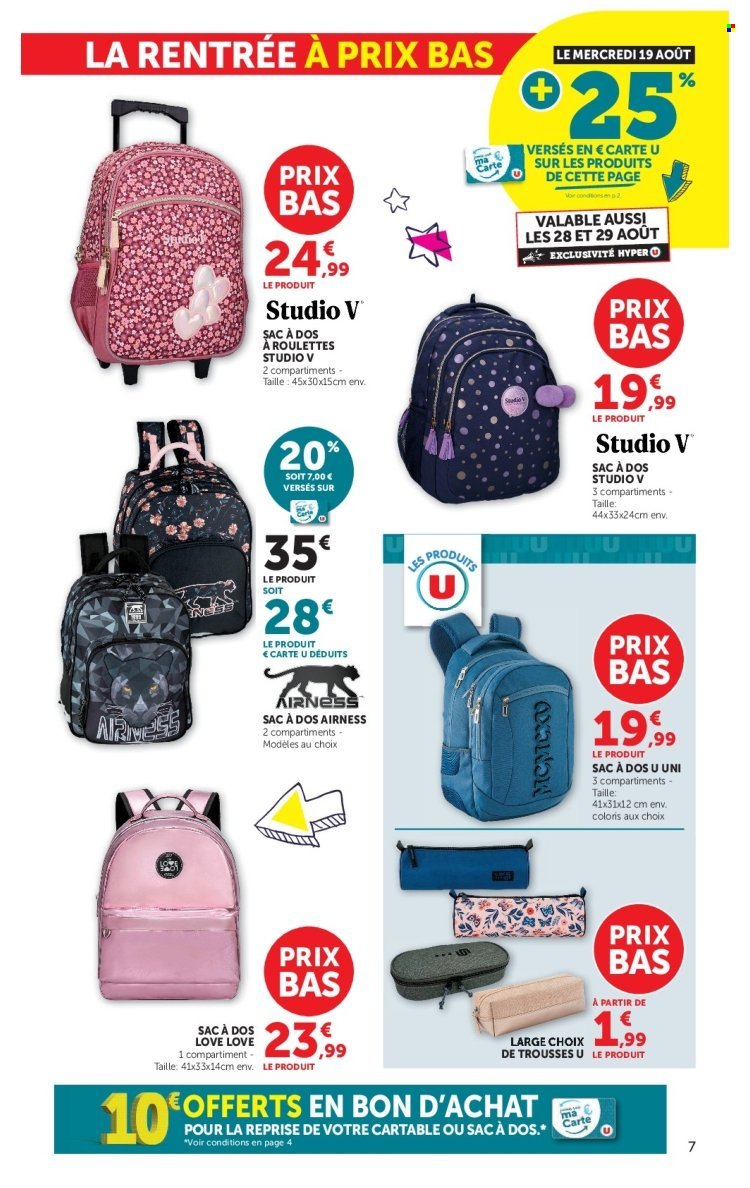 Catalogue HYPER U - La rentrée à prix bas