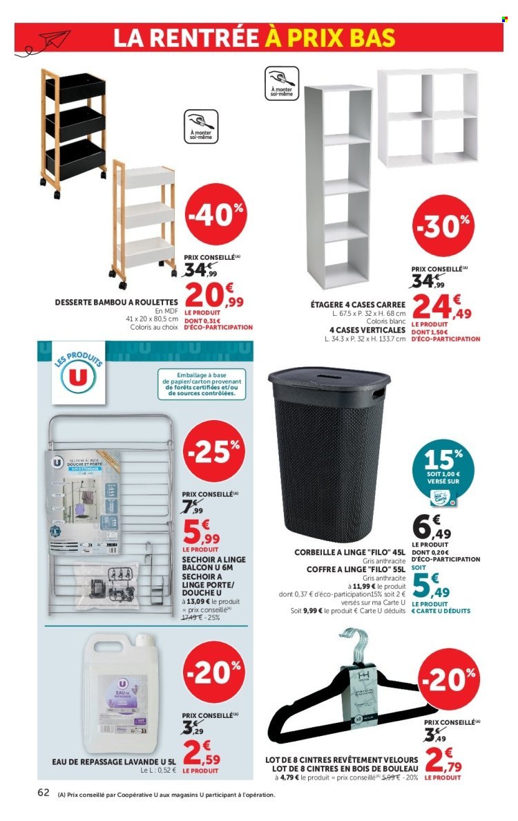 Catalogue HYPER U - La rentrée à prix bas
