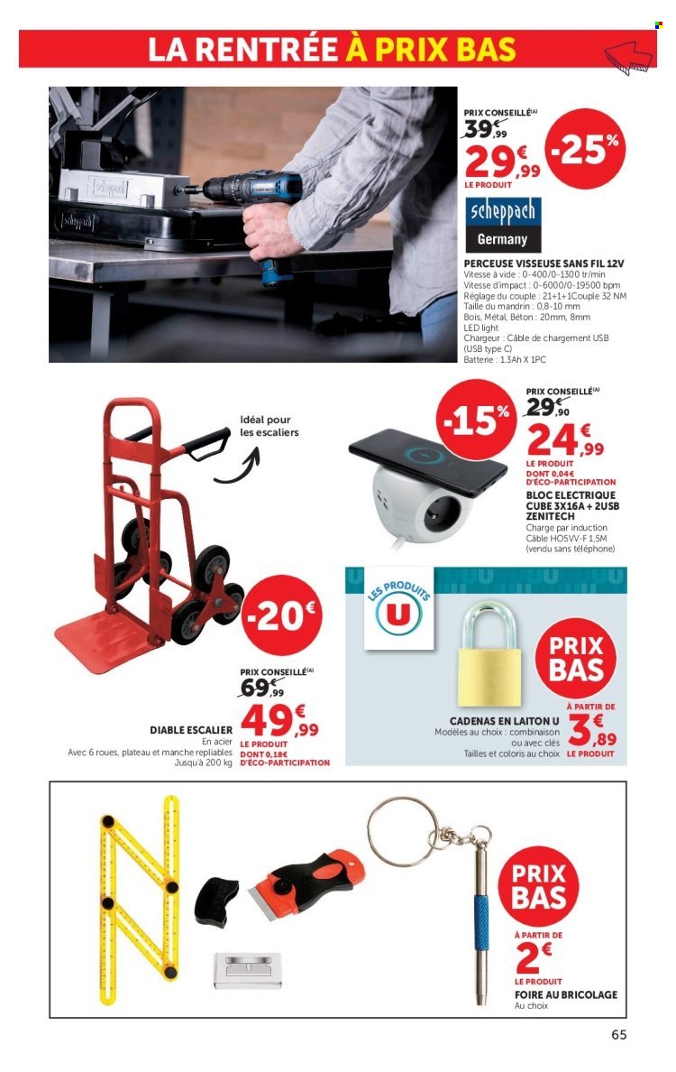 Catalogue HYPER U - La rentrée à prix bas