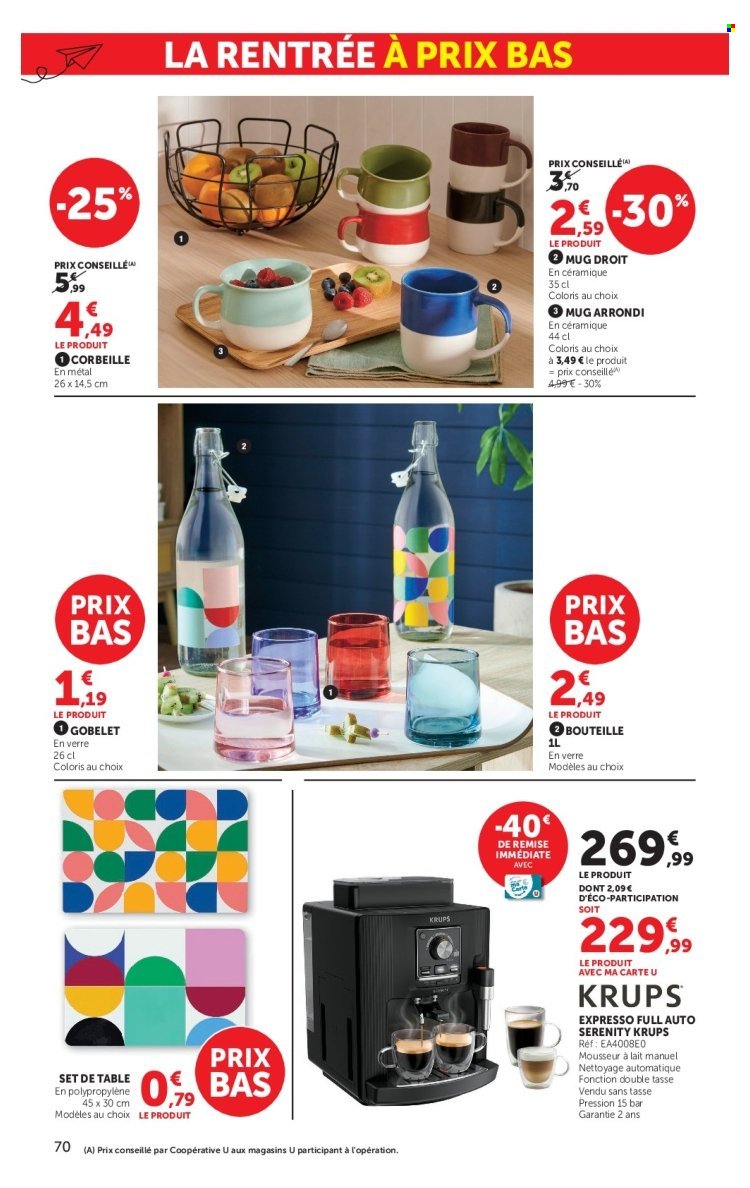 Catalogue HYPER U - La rentrée à prix bas