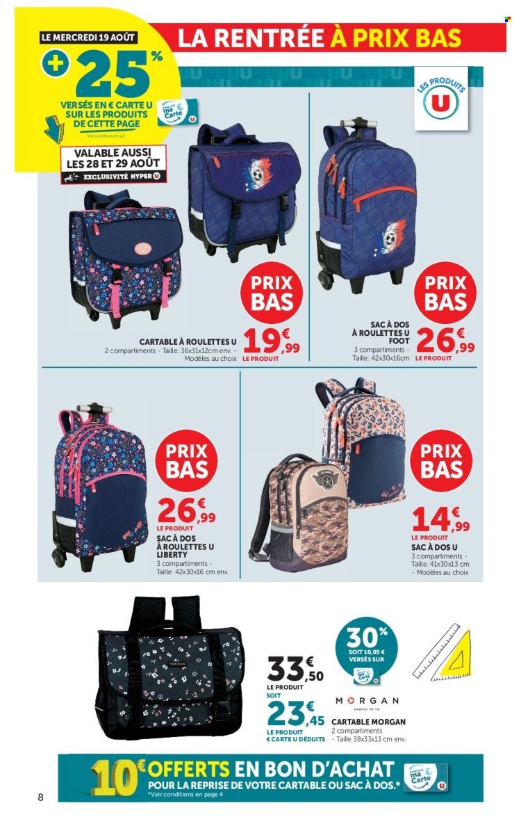 Catalogue HYPER U - La rentrée à prix bas
