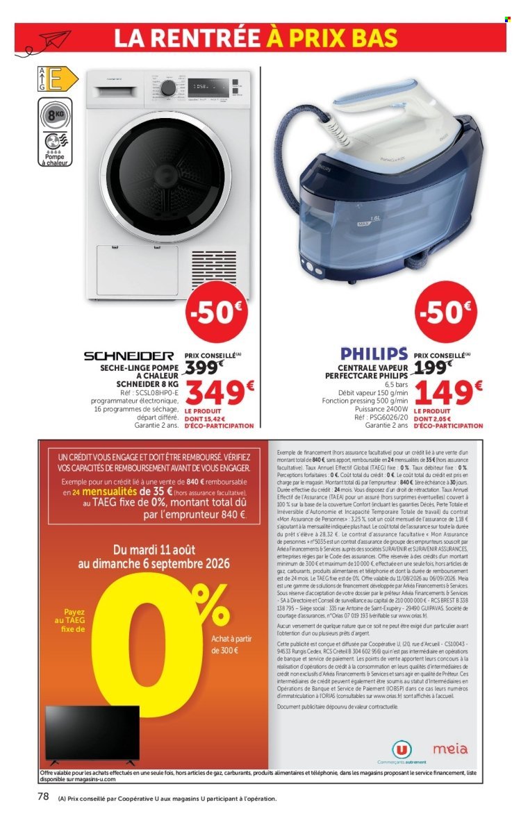 Catalogue HYPER U - La rentrée à prix bas