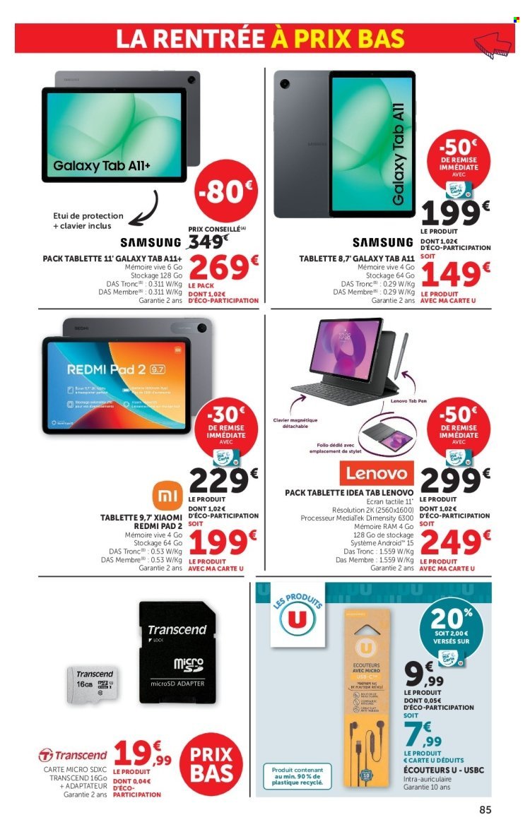 Catalogue HYPER U - La rentrée à prix bas