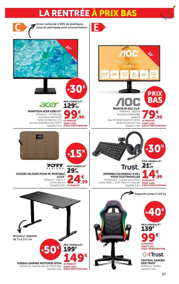 Catalogue HYPER U - La rentrée à prix bas
