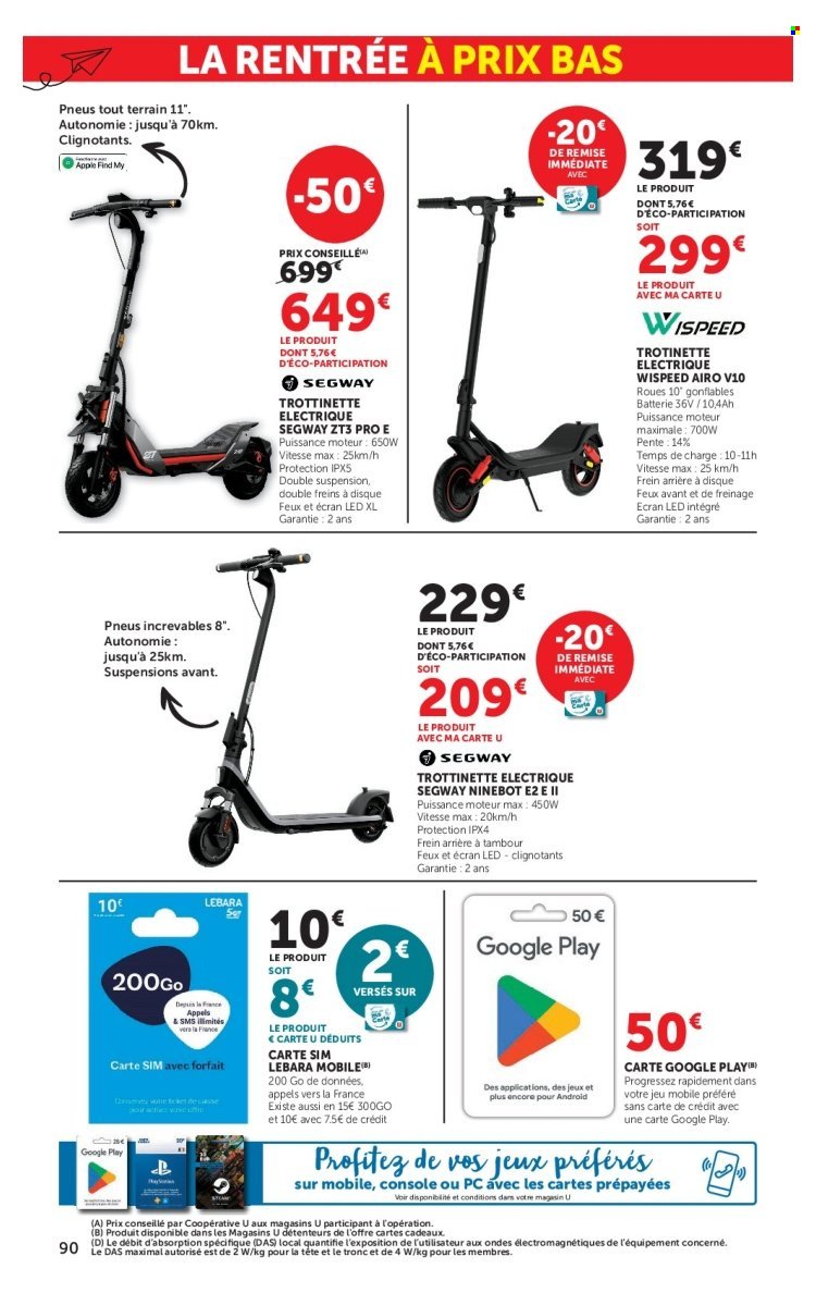 Catalogue HYPER U - La rentrée à prix bas