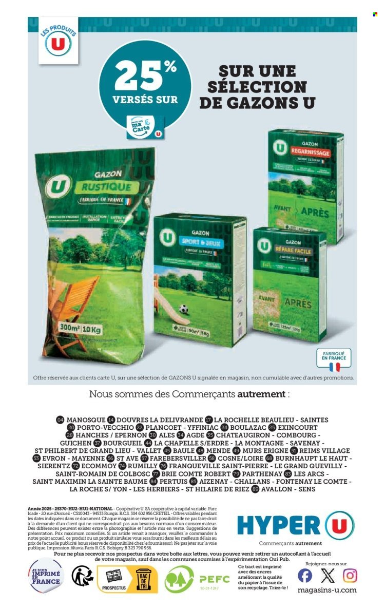 Catalogue HYPER U - Jardin d'automne à prix bas (2025-09-23 - 2025-10-05)