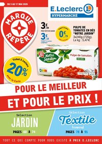Catalogue E.LECLERC - Du mardi 5 mai 2026