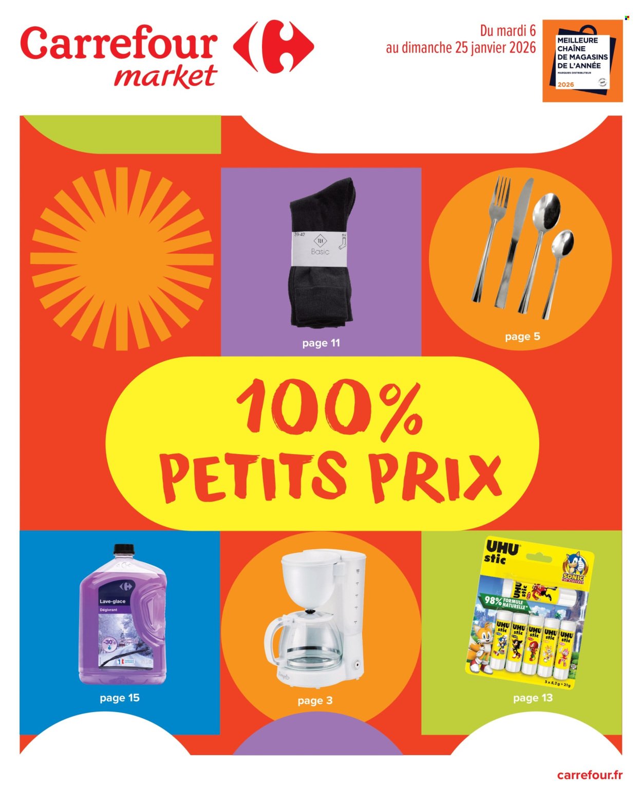 Catalogue CARREFOUR MARKET - 100% PETITS PRIX