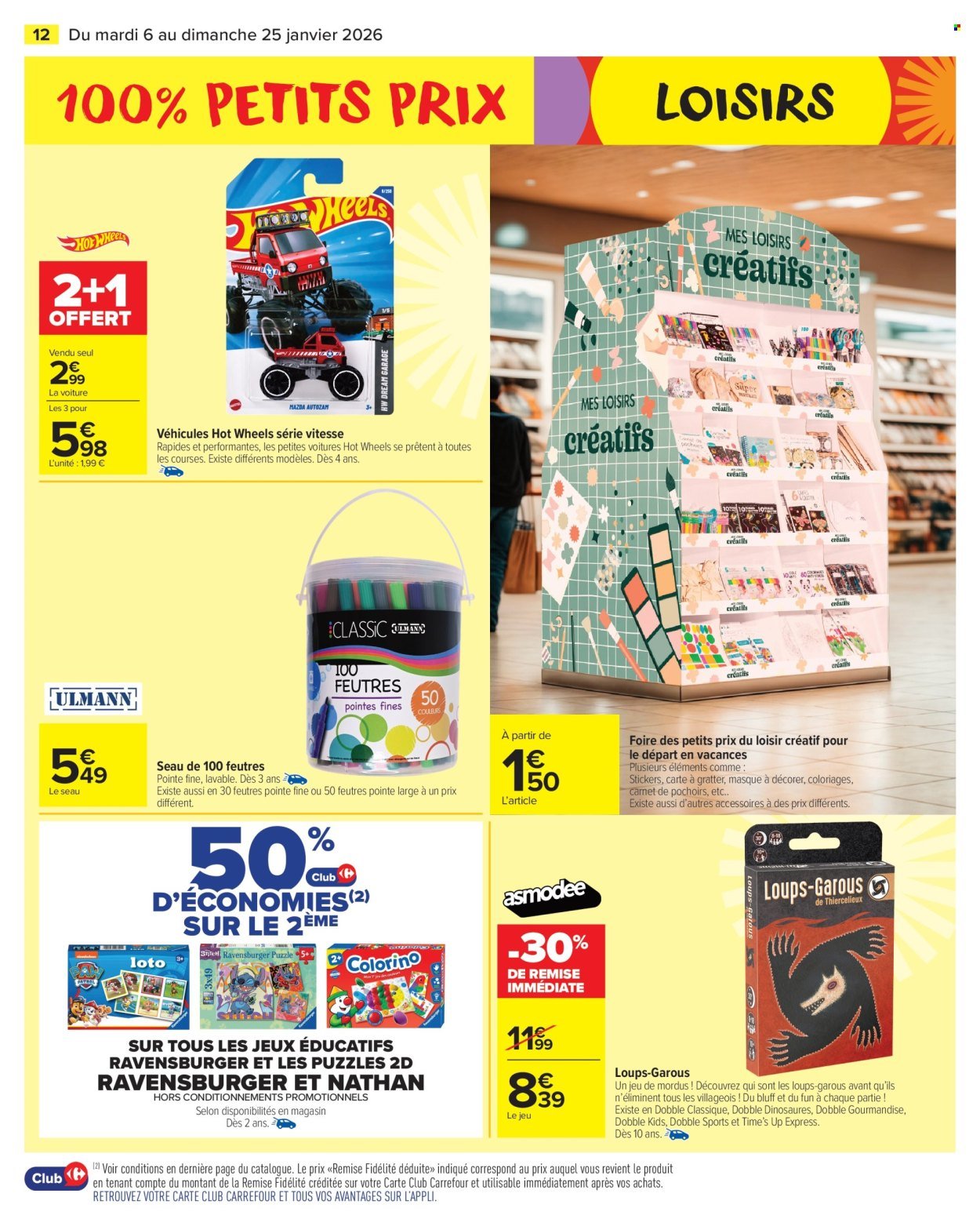 Catalogue CARREFOUR MARKET - 100% PETITS PRIX (2026-01-06 - 2026-01-25)