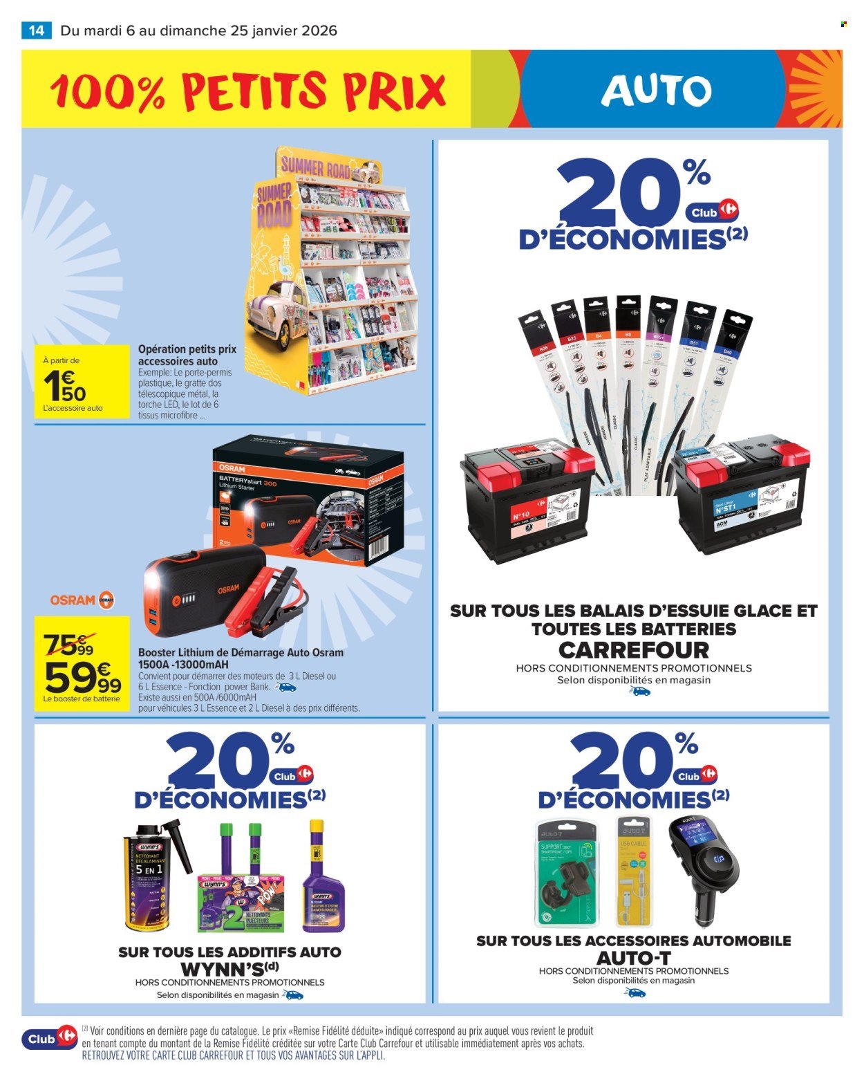 Catalogue CARREFOUR MARKET - 100% PETITS PRIX (2026-01-06 - 2026-01-25)