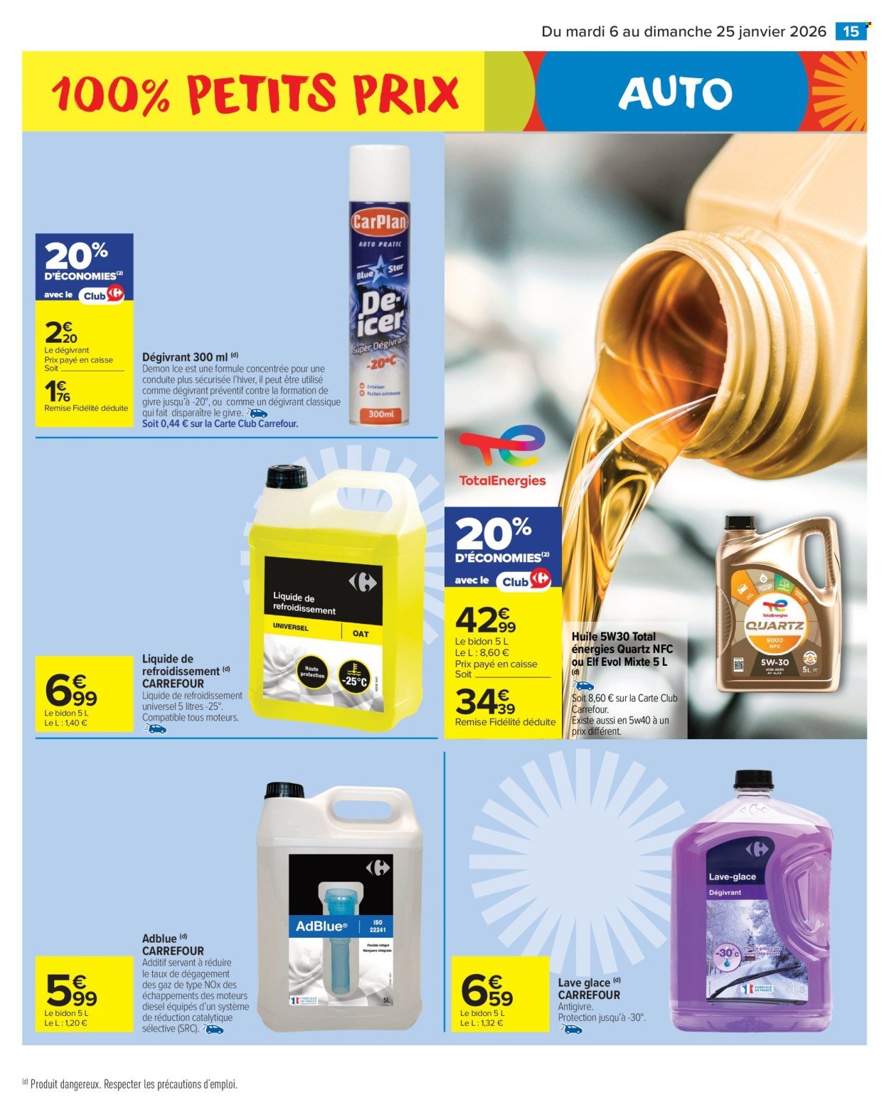 Catalogue CARREFOUR MARKET - 100% PETITS PRIX (2026-01-06 - 2026-01-25)