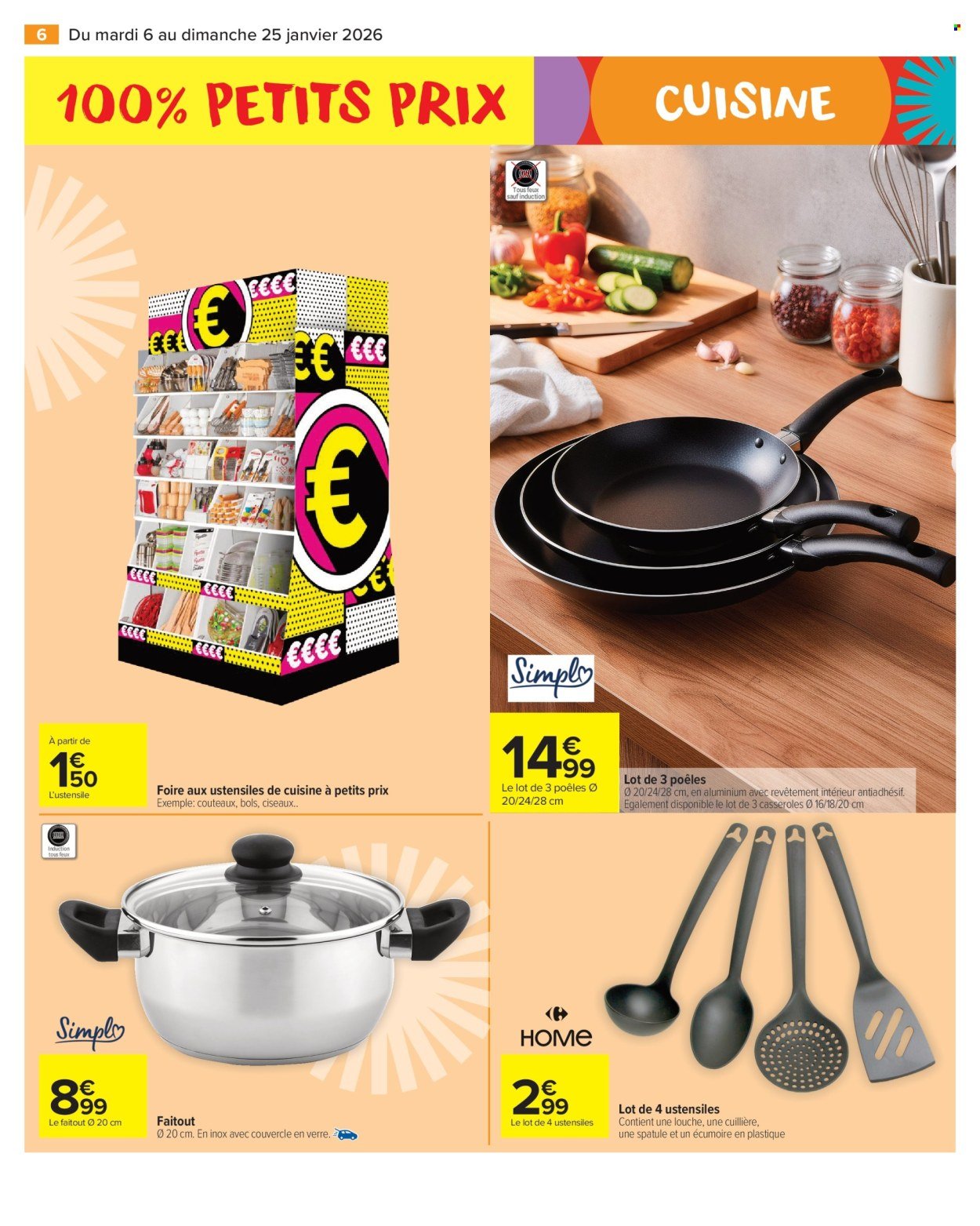 Catalogue CARREFOUR MARKET - 100% PETITS PRIX (2026-01-06 - 2026-01-25)