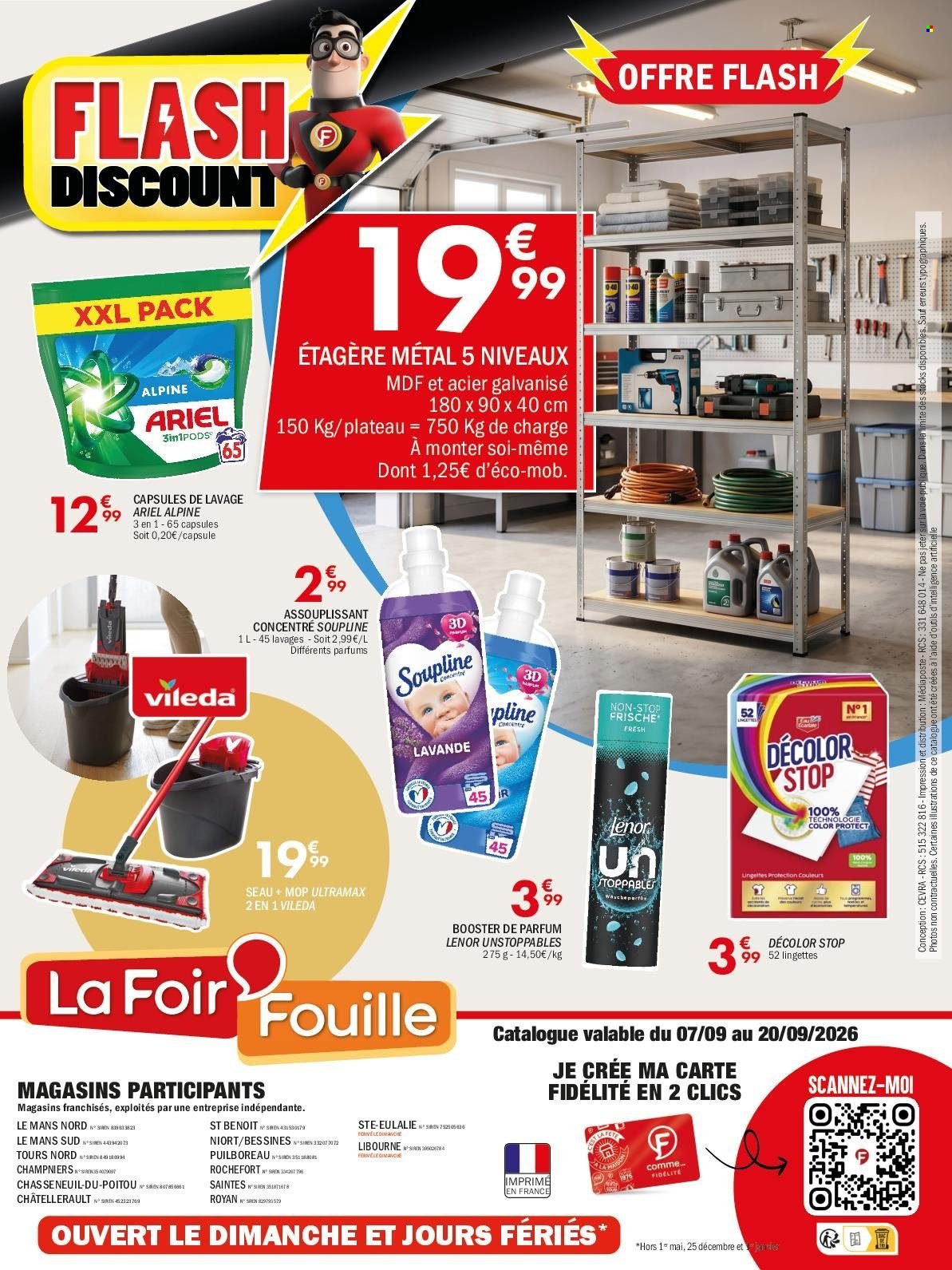 Catalogue LA FOIR'FOUILLE - Du lundi 7 septembre 2026