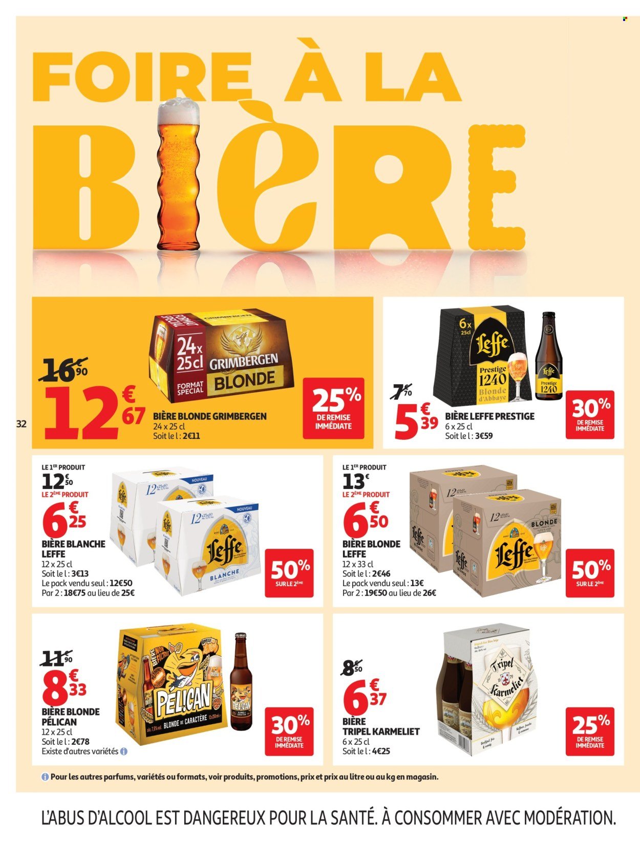 Catalogue AUCHAN - Foire à la bière hypers