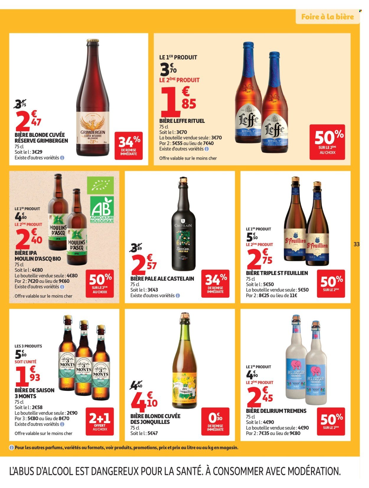Catalogue AUCHAN - Foire à la bière hypers