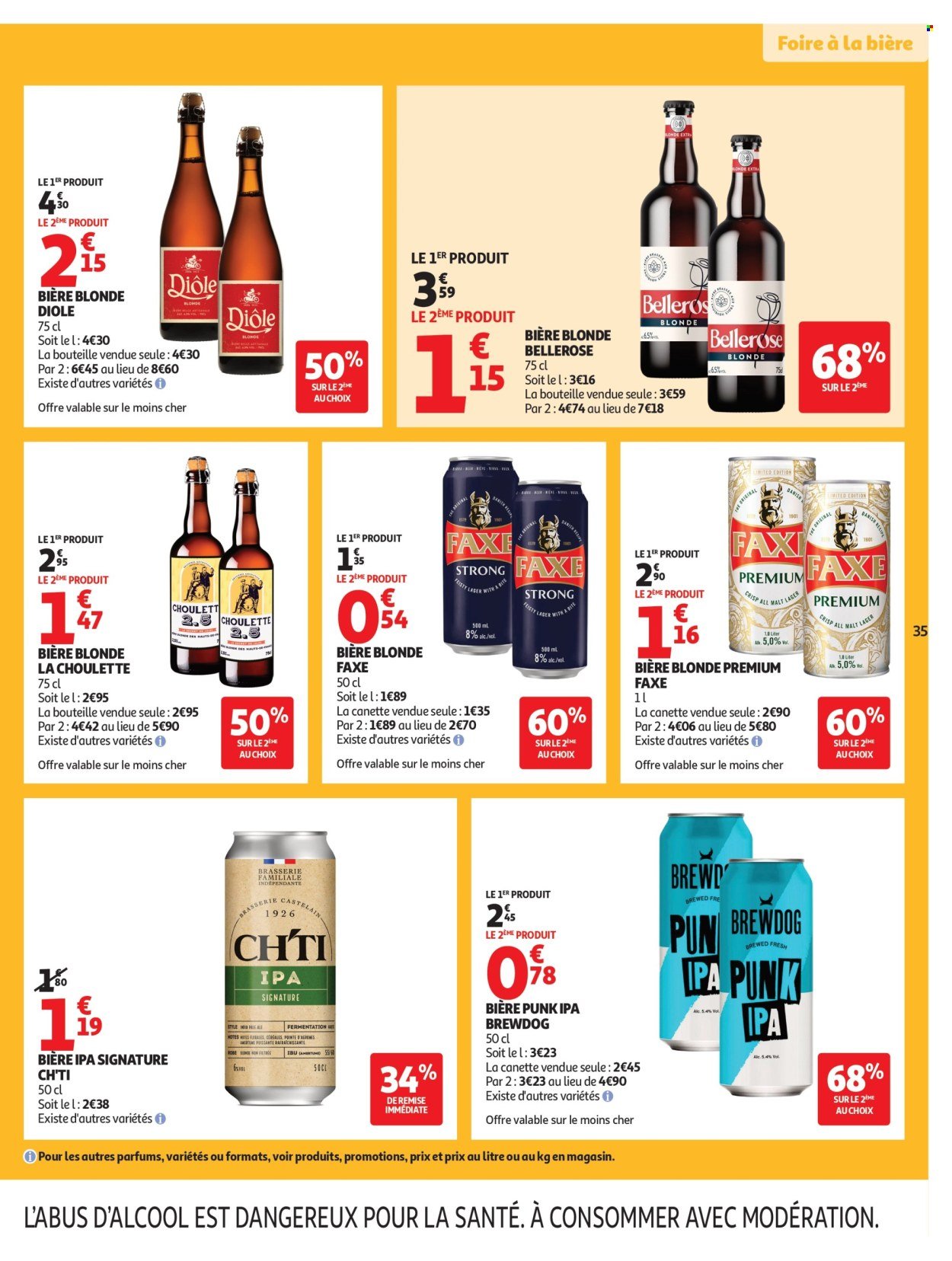 Catalogue AUCHAN - Foire à la bière hypers