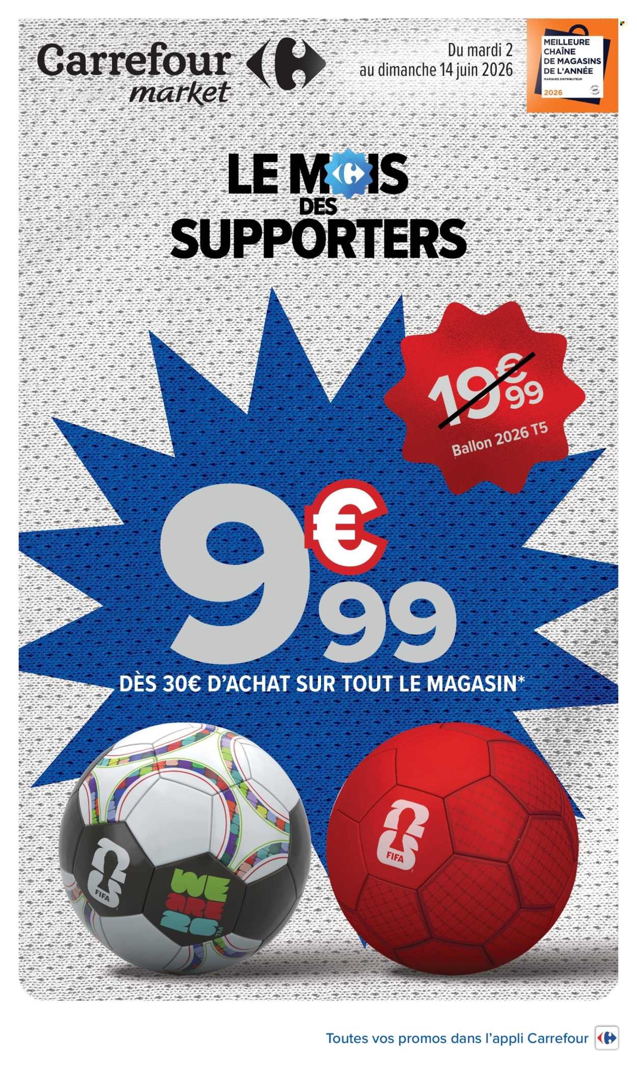 Catalogue CARREFOUR MARKET - SPÉCIAL SUPPORTERS !