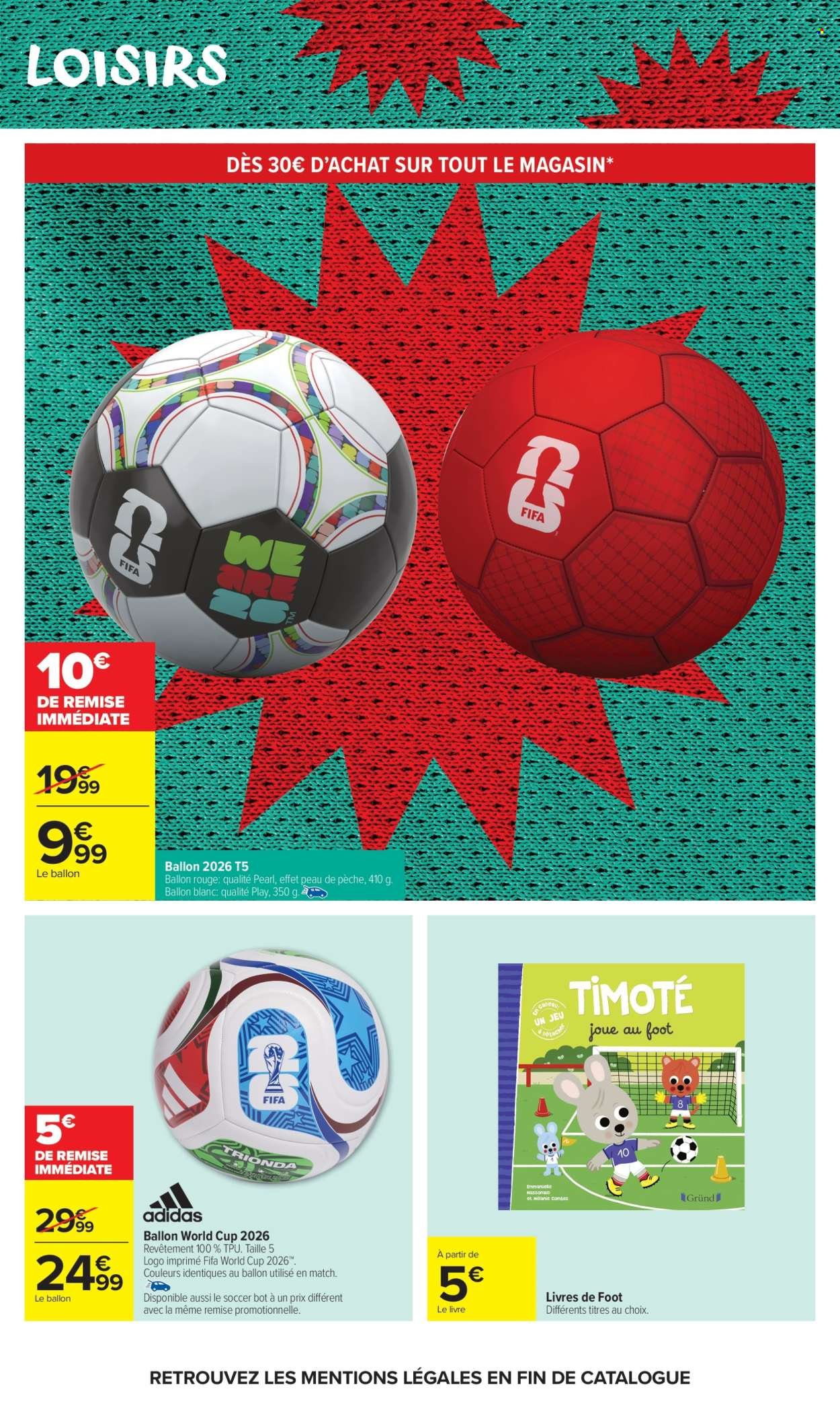 Catalogue CARREFOUR MARKET - SPÉCIAL SUPPORTERS !