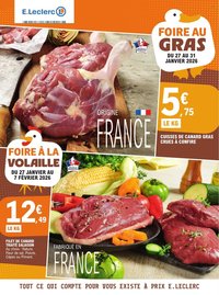 Catalogue E.LECLERC - FOIRE AU GRAS