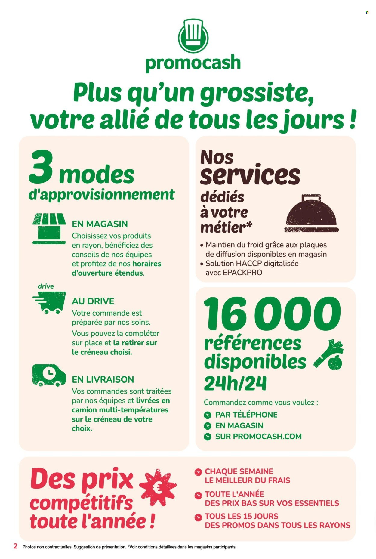 Catalogue PROMOCASH - GUIDE RESTAURATION RAPIDE