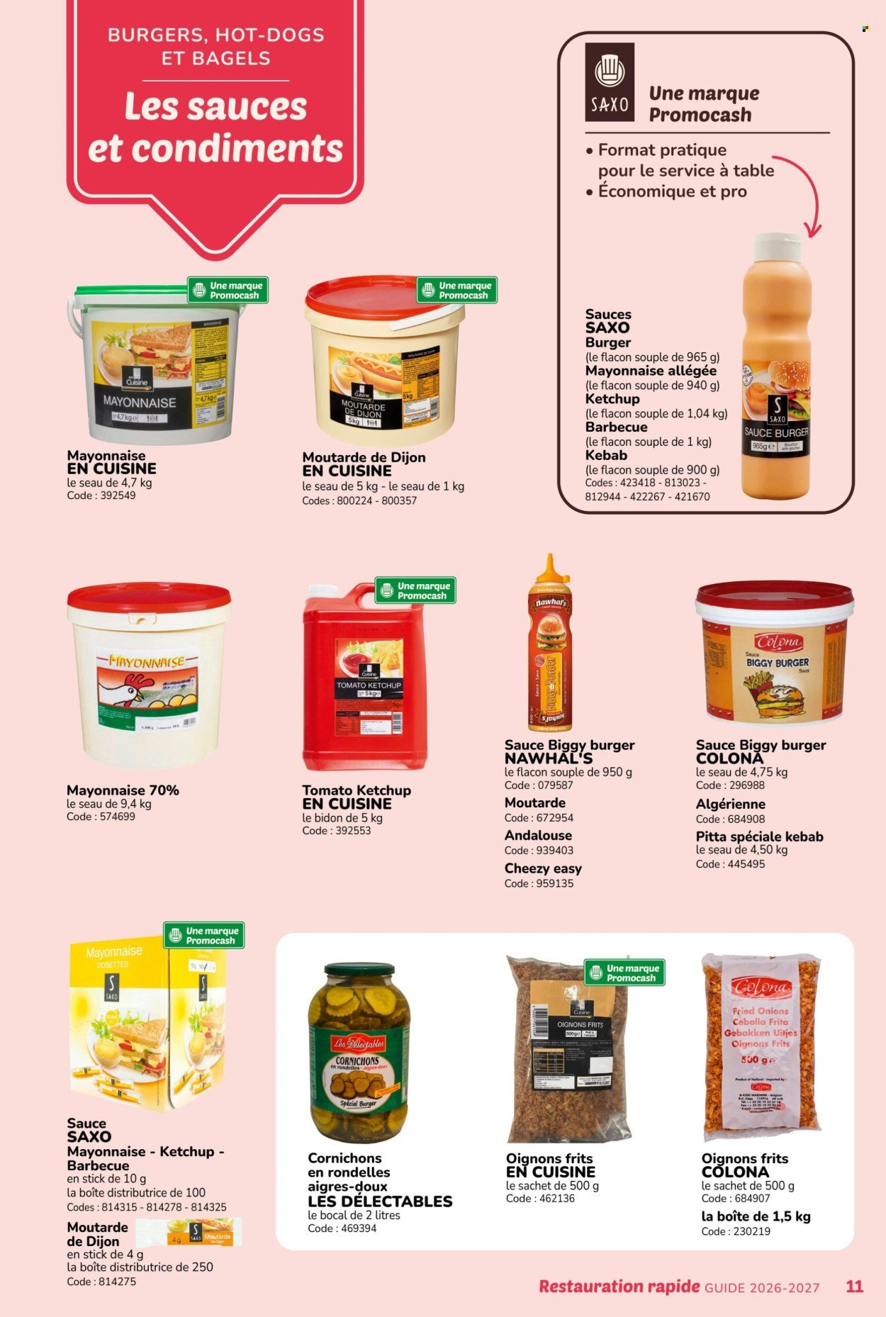 Catalogue PROMOCASH - GUIDE RESTAURATION RAPIDE