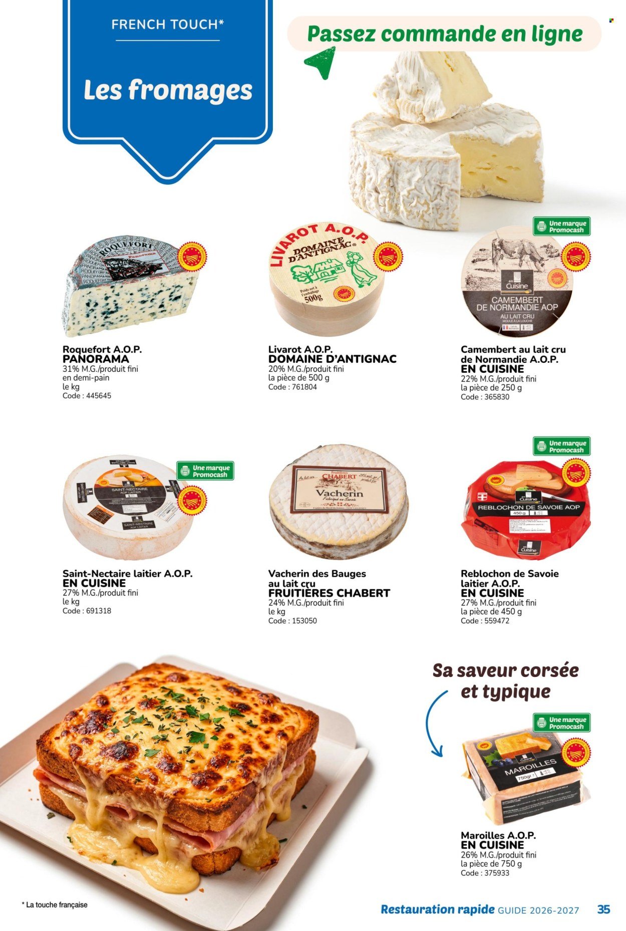 Catalogue PROMOCASH - GUIDE RESTAURATION RAPIDE