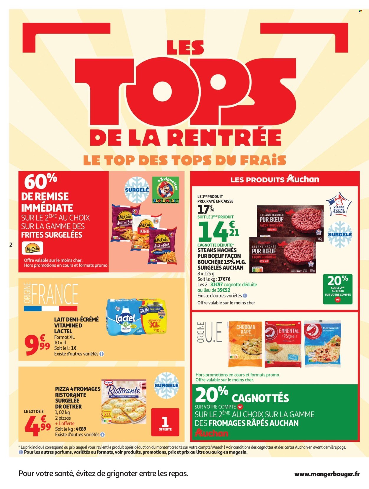 Catalogue AUCHAN - Tops rentrée hypers