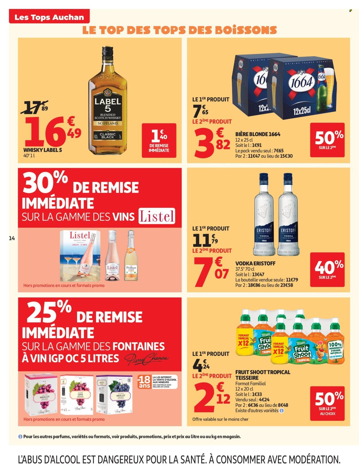 Catalogue AUCHAN - Tops rentrée hypers