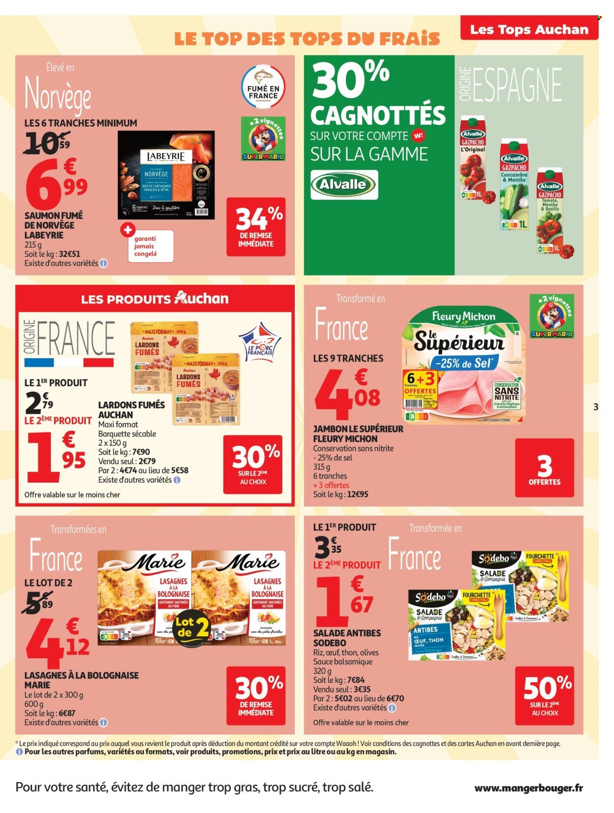 Catalogue AUCHAN - Tops rentrée hypers