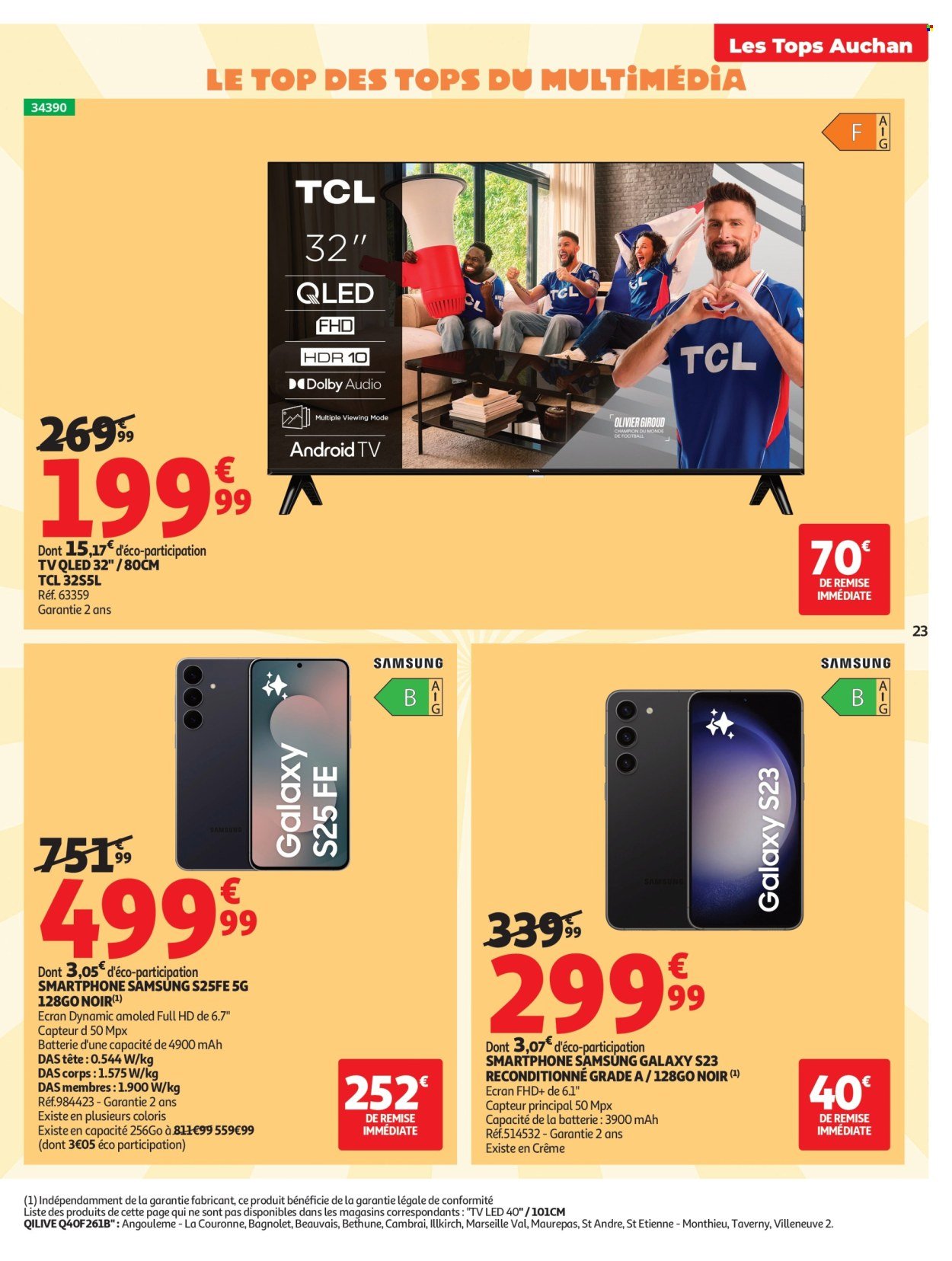 Catalogue AUCHAN - Tops rentrée hypers