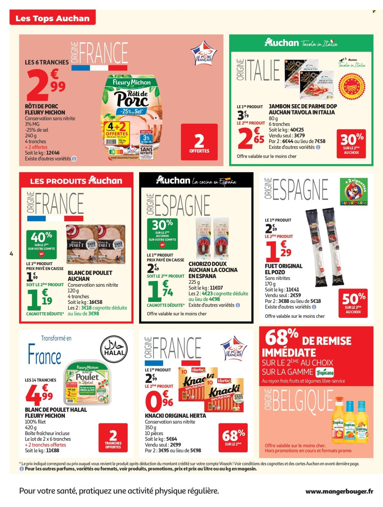 Catalogue AUCHAN - Tops rentrée hypers