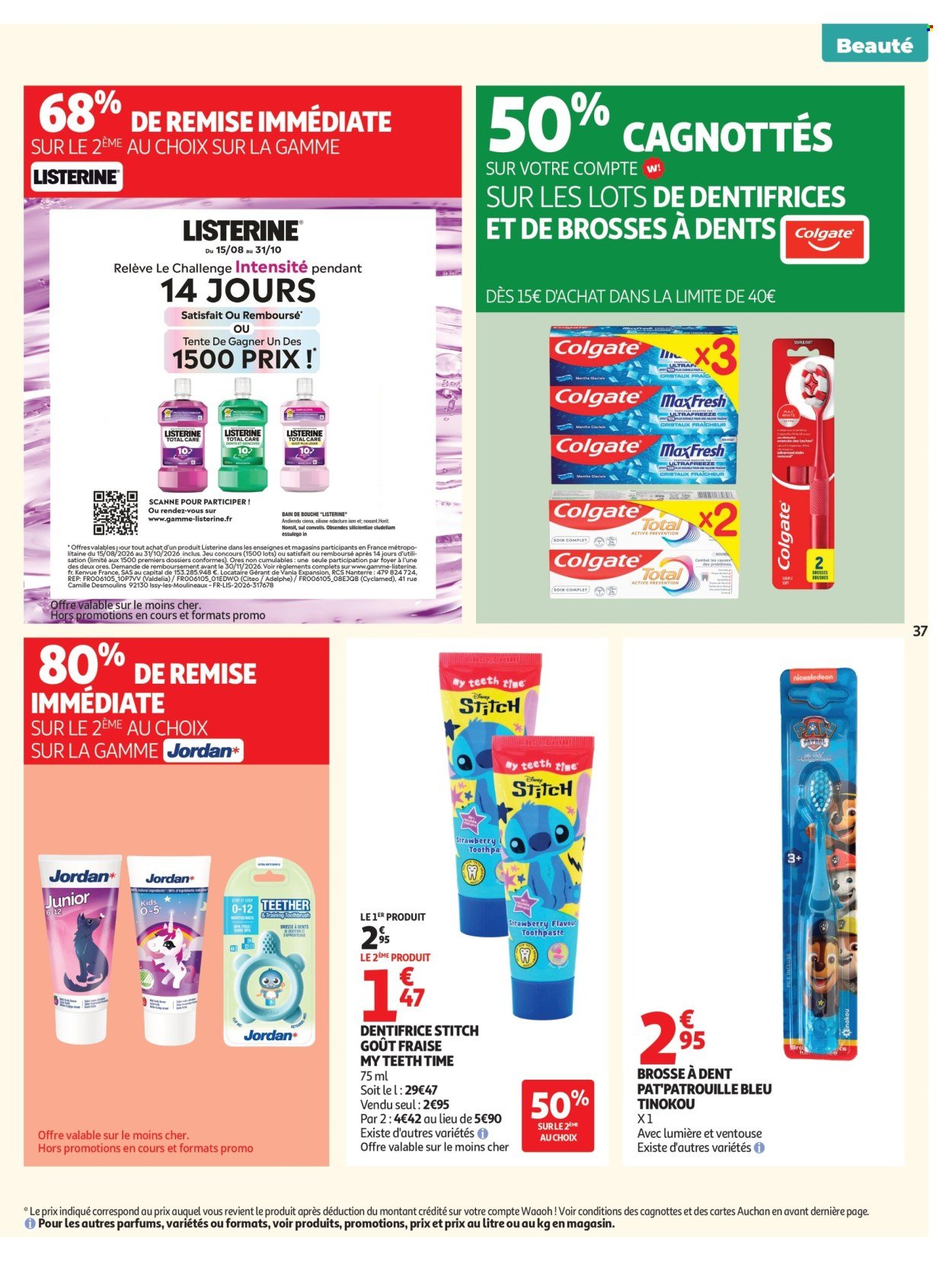 Catalogue AUCHAN - Tops rentrée hypers
