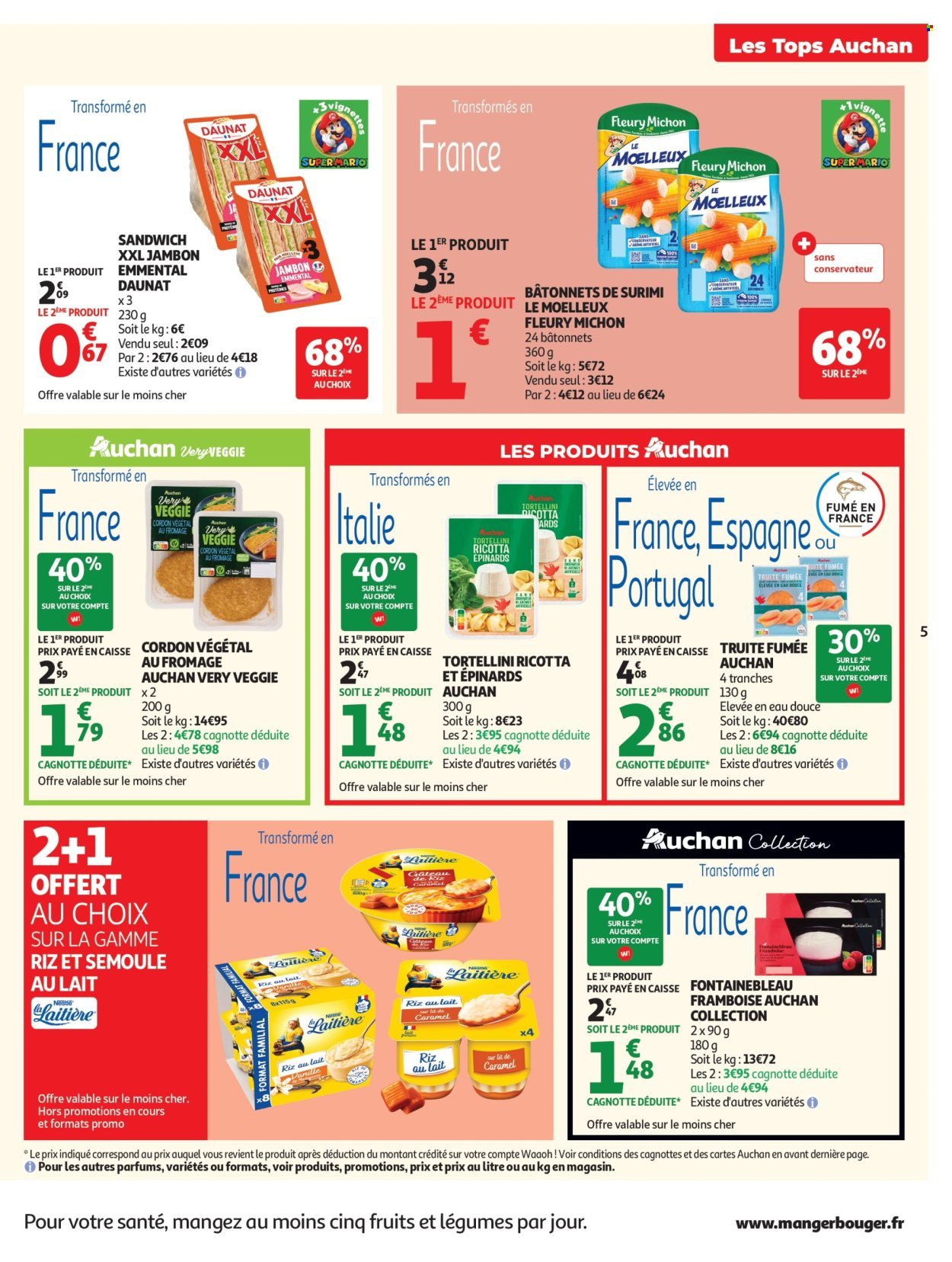 Catalogue AUCHAN - Tops rentrée hypers